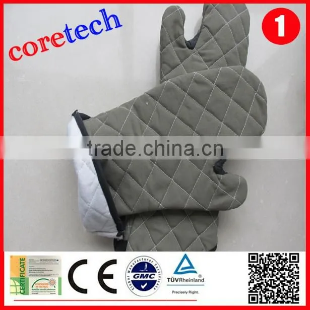 Hot sale anti-heat soft heat proof oven mitts factory