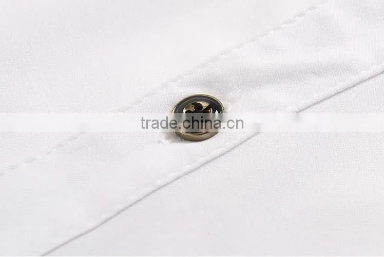 non iron men's shirt white shirt dress shirt