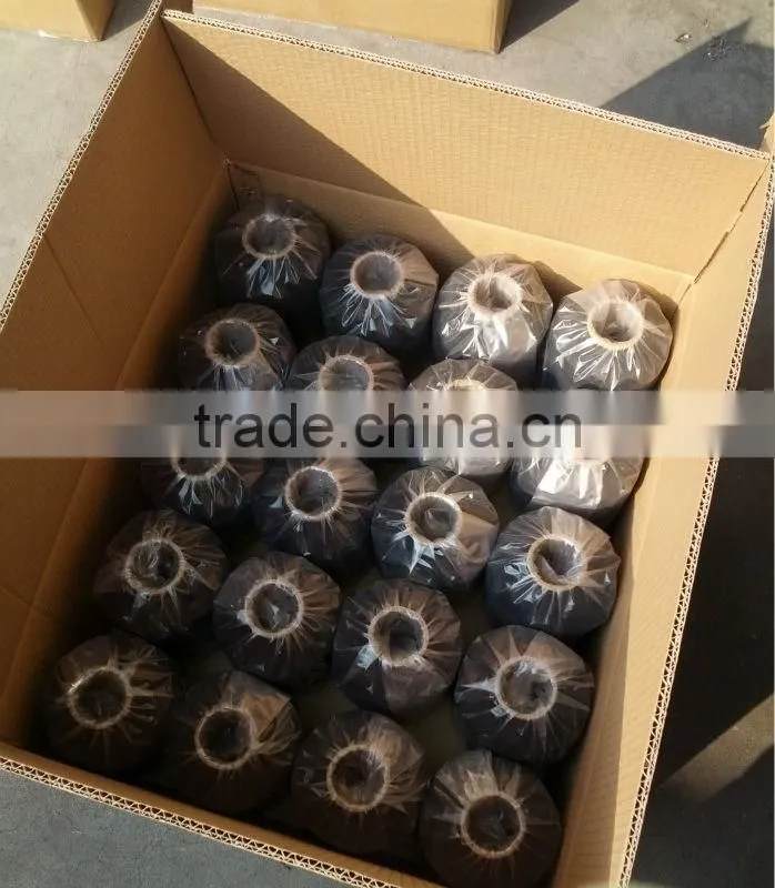 Wholesale polyester Rubber covered yarn, elastic latex rubber yarn