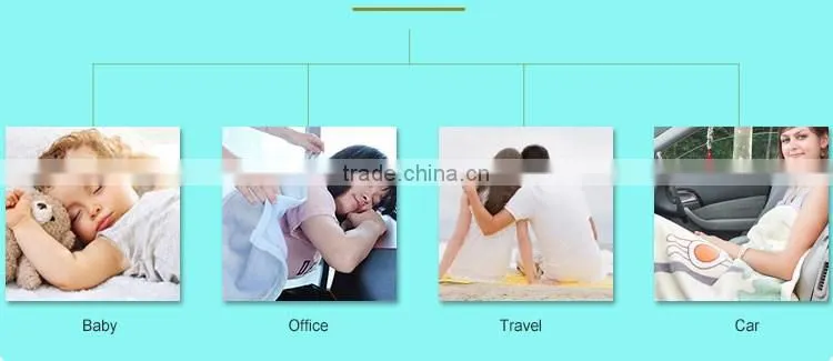 Wholesale Quaility Soft Coral Fabric Baby Blanket