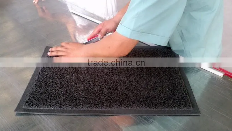 Good quality Waterproof custom logo pvc coil plastic floor carpet price