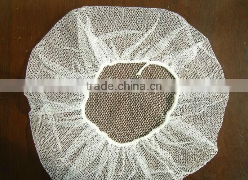 Hot sale china supply Nylon Hair Net Cap/Hair Cover