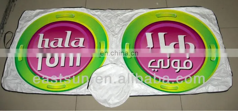 EASTSUN Hot Selling TYVEK Car Sun Visor For Front Window With High Quality
