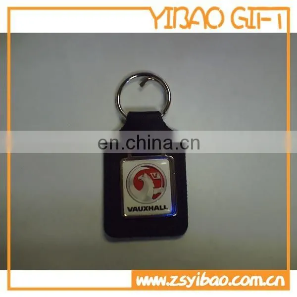 promotional keychains Type and zinc alloy & leather,zinc alloy and poly lanyard Material leather and metal keyring