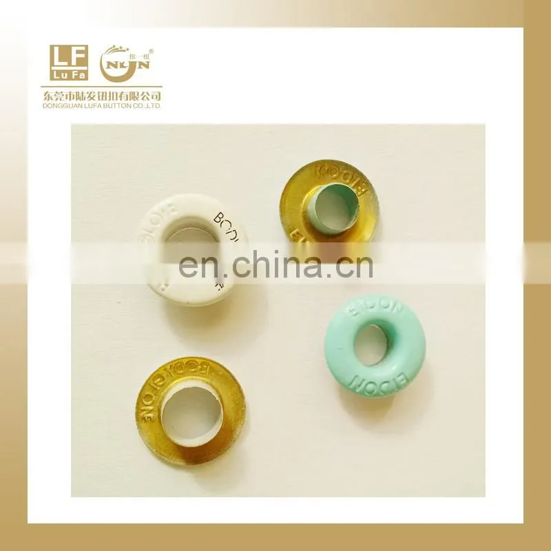 customized colored metal grommets