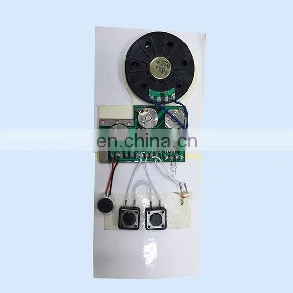 Recordable Sound Chip Programmable Music Chip Music Sound Talk Chip Musical For Greeting Card
