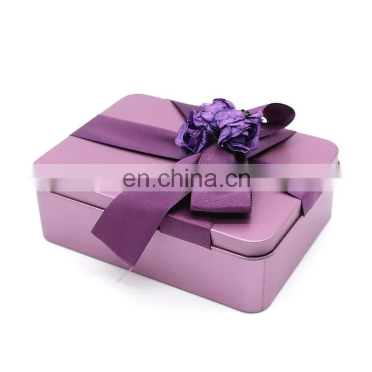 wedding favor tin box for candy/tin box for candy