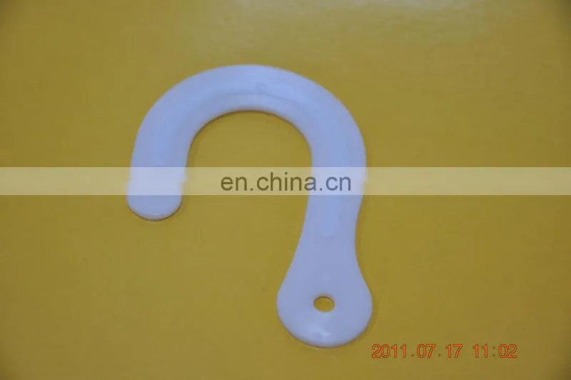 Plastic J shape sock hook/ J clips/ J hook