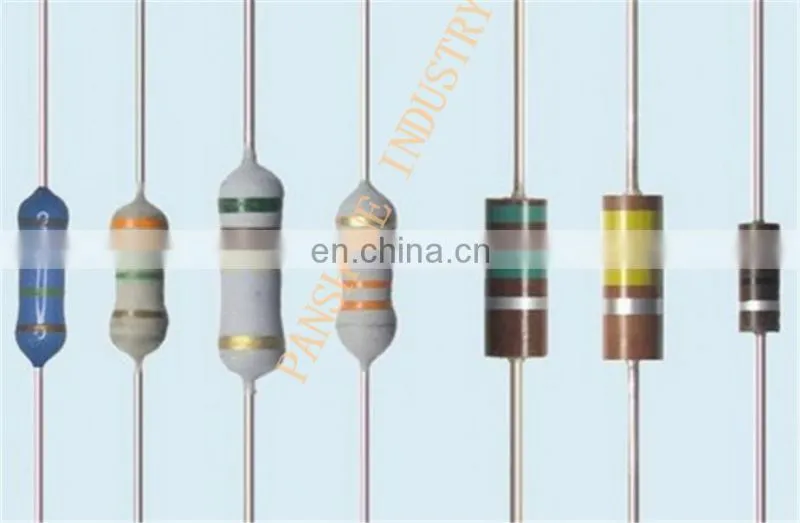 Hot Sale 0R 80R 100R 2M Ohm Carbon Film Fxied Resistors