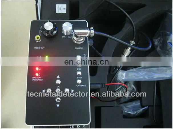 23mm underwater pipe inspection camera with 20m to 100m cable TEC-Z710DM