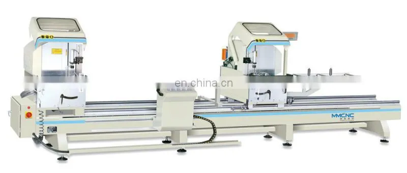 LJZ2X-500*4200 Aluminium Profile Digital Display Double Head Cutting Off Saw Machine
