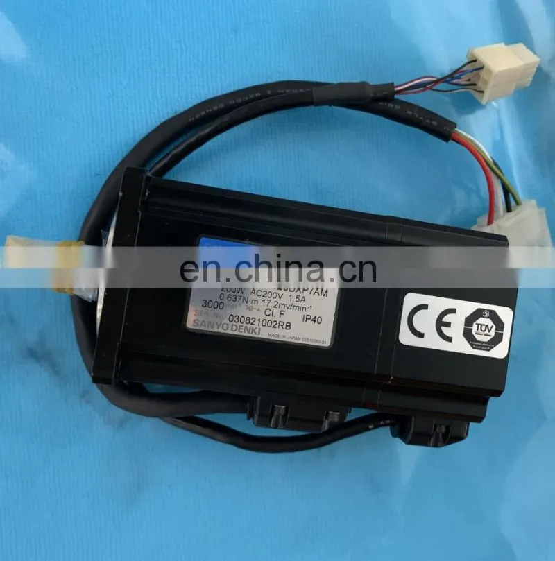 Wholesale Q1AA06020DXP7AM Sanyo Denki 200w AC Servo Motor