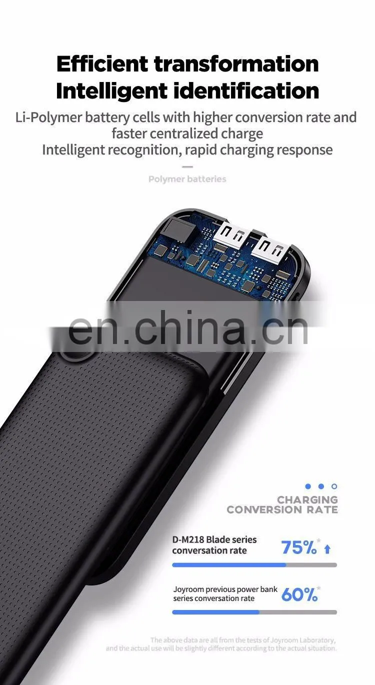 Joyroom power banks 10000mah power bank smart power bank 10000mah