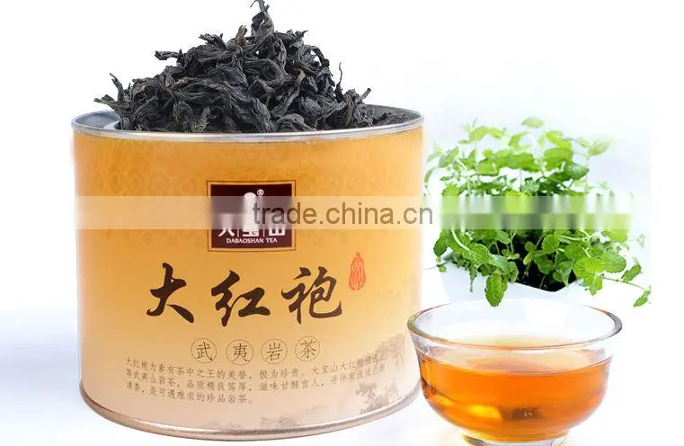 Dahongpao/big rad robe Authentic Wuyi mountain natural and handmade oolong tea