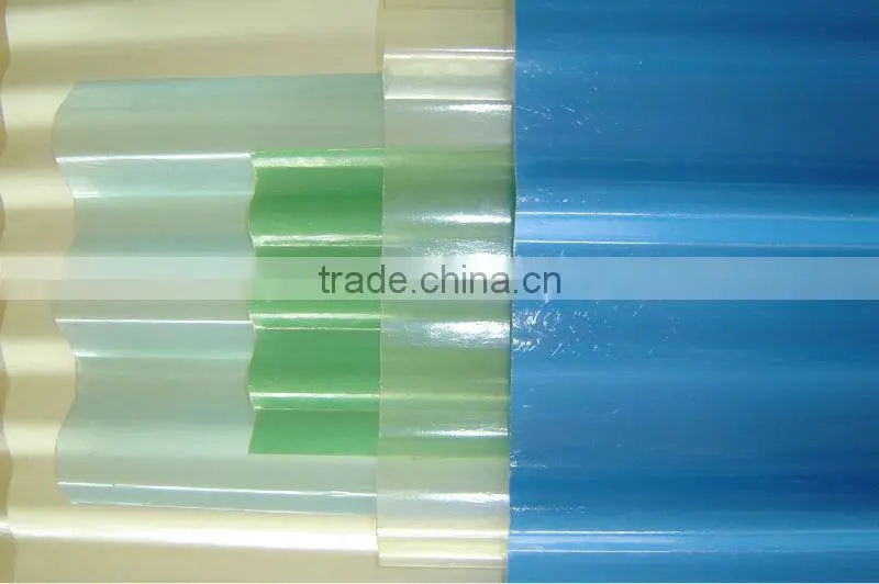 GRP plane skylight /workshop daylighting panels/ transparent GRP sheet