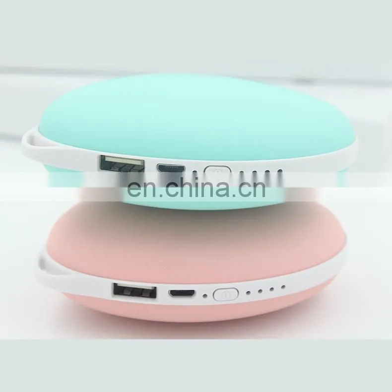 Hand Warmer Mobile Charge Mango Shape Mini Smart Powerbank 5000mah