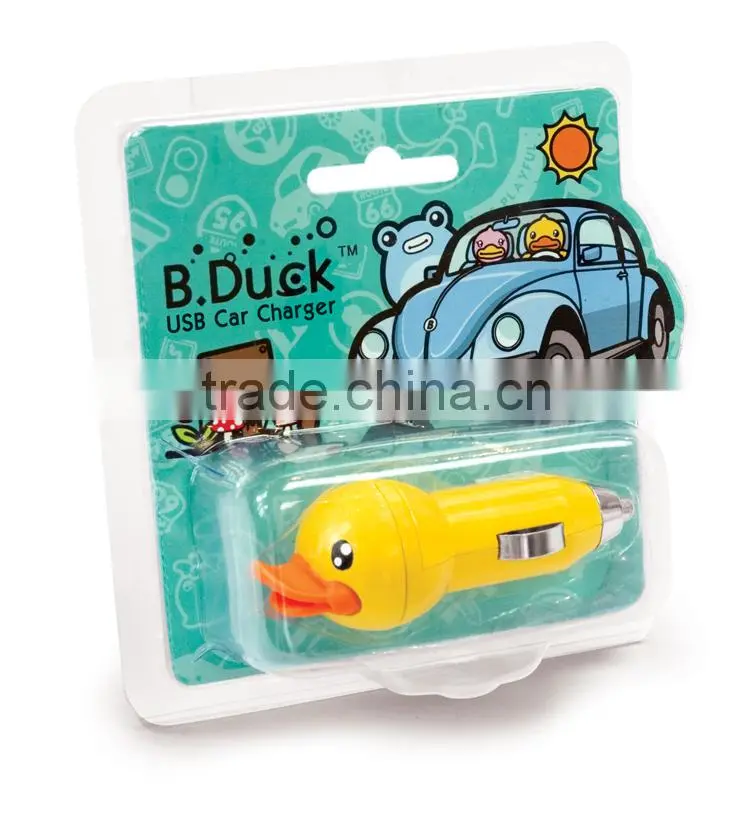 China factory wholesale duck shape wireless USB car charger