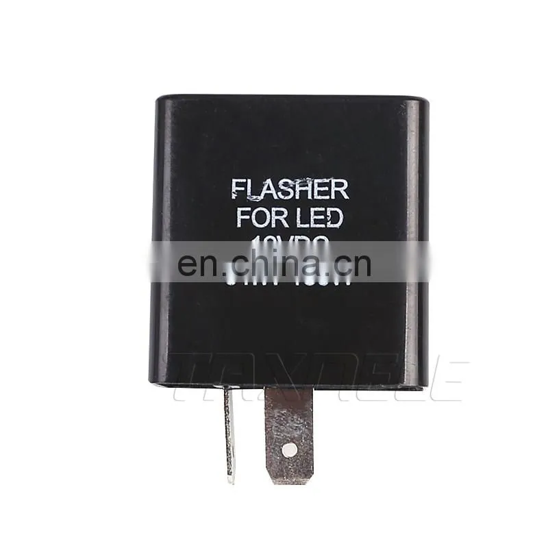 DC 12V Moto LED Turn Signal Flasher Relay Three Gear Frequency Motorcycle Adjustable Speed Flash Relay Accessaries CF13 CF14