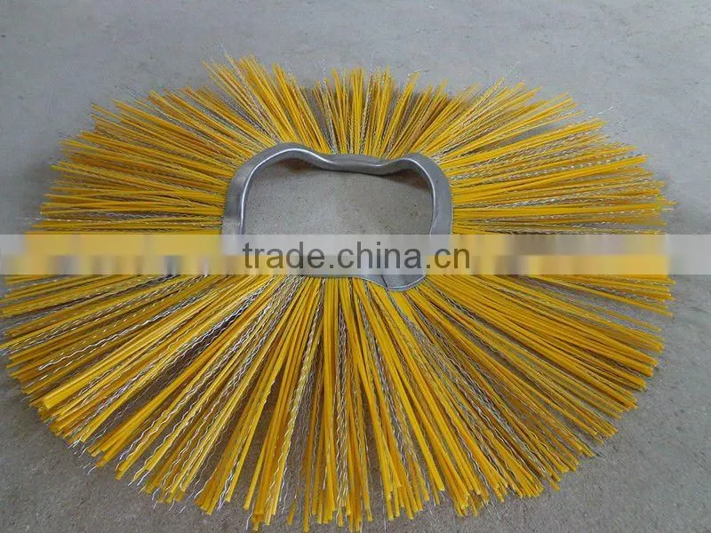 stainless steel wire brush for cleaning truck