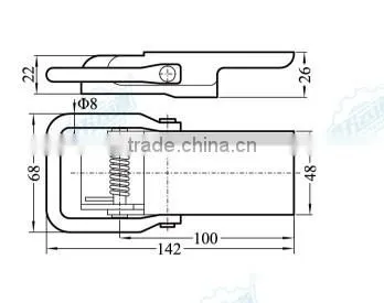 03200+03202 Truck custom snap fastener toggle fastener