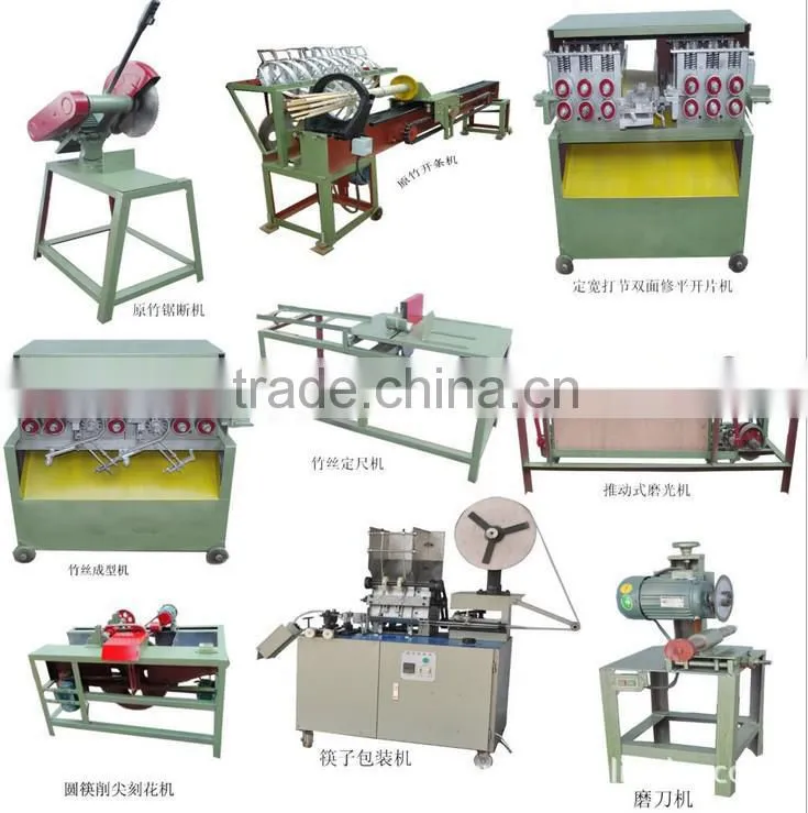 Bamboo Chopstick Making Machine Production Line