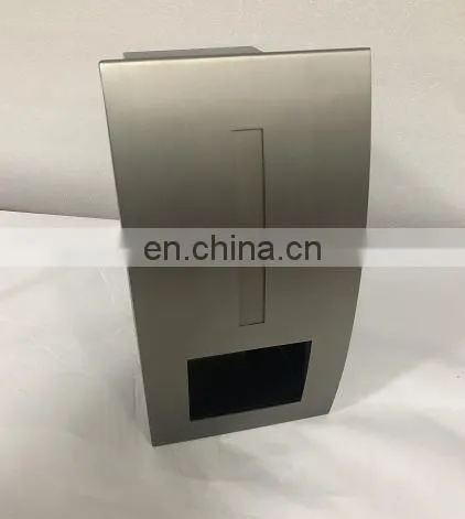 metal mailboxes residential Outdoor Decor Stainless Steel Antique Mailbox parcel post drop box