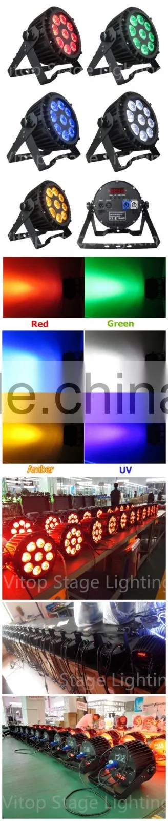 rgbw 4in1 waterproof par light 9*15W LED Par light waterproof