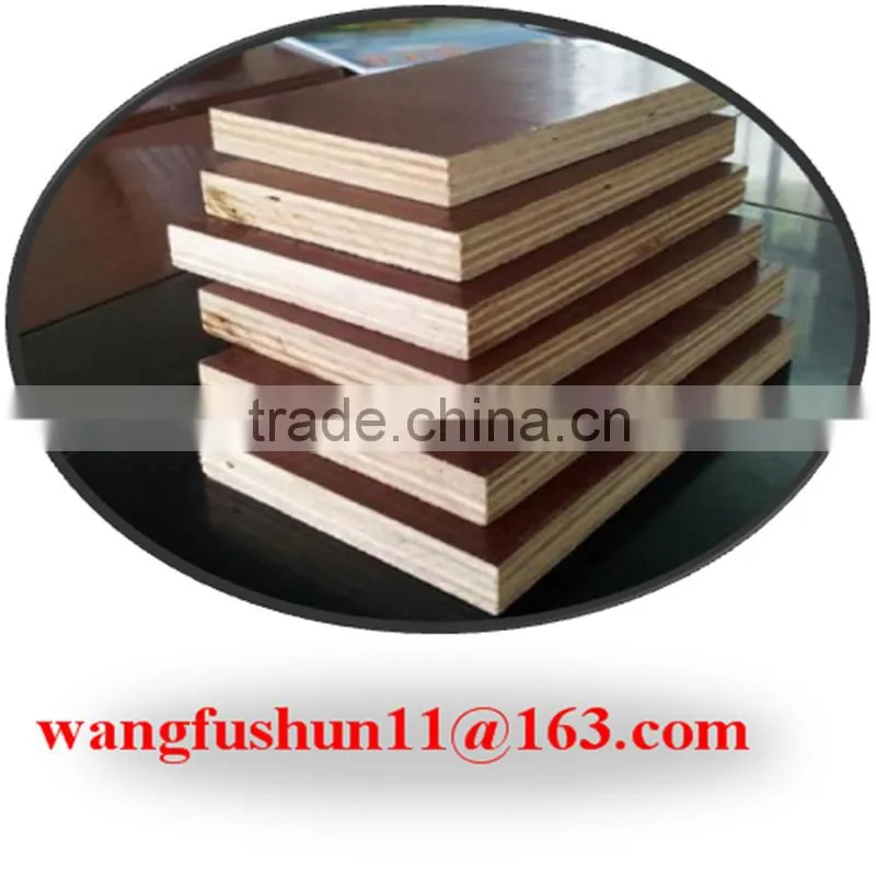 black film faced plywood/ 18mm film faced plywood made in china
