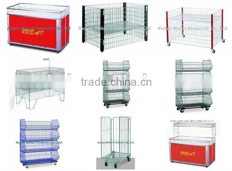 Metal material magazine display rack stand