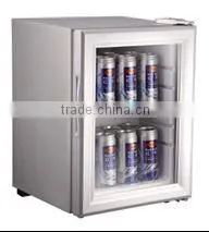 High Quality 21L Mini Cooling Showcase with Outer Ad Light