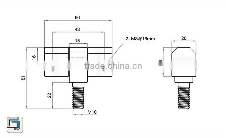 Steel clip-on buffer hinge with CE ROHS certification