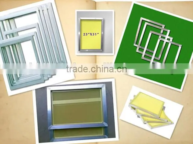 2014 best sale printing machinery parts aluminum screen frame