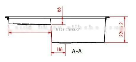 Welding Drain parts Kitchen Sink-STS 101B-1