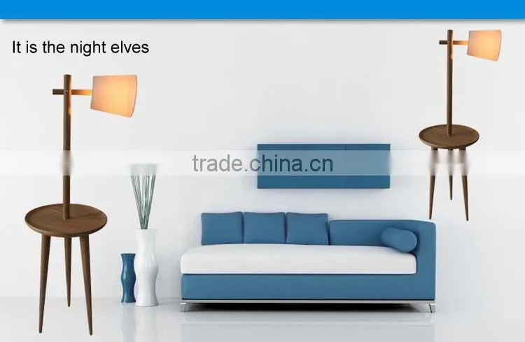 Europe stayle home decoration E27 VDE/CE modern wood table floor light