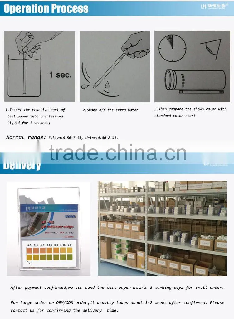 special pH test paper