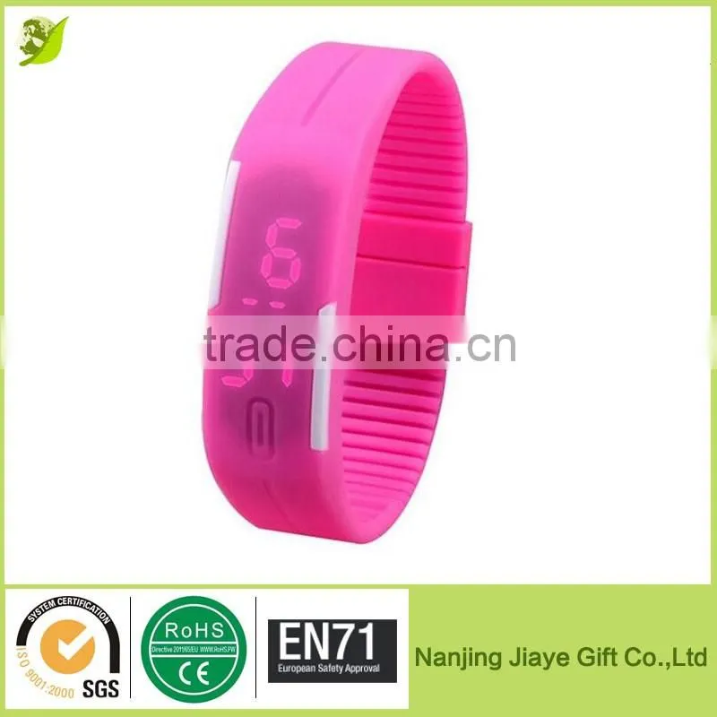 Silicone Touch Screen Led Sport Bracelet Watch