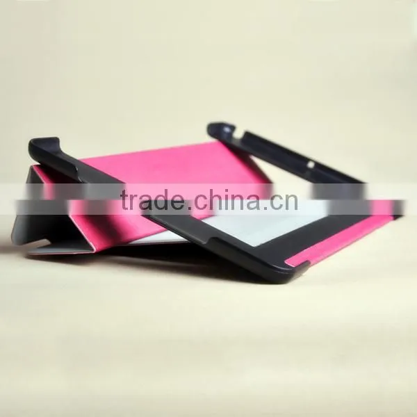 Leather flip table case with stand for iPad Air