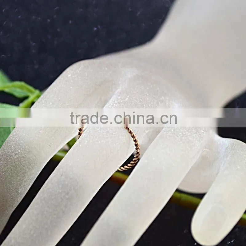 china factory 316l stainless steel jewelry fashion jewelry set accessories women rings