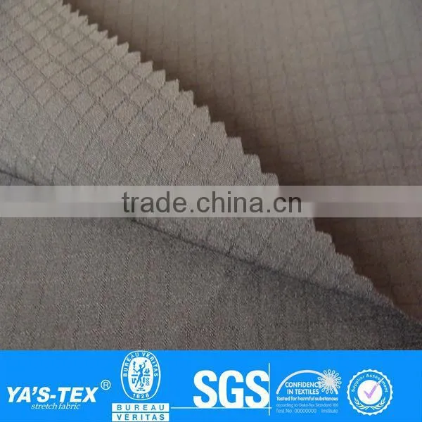 waterproof polyester spandex ripstop jacquard fabric