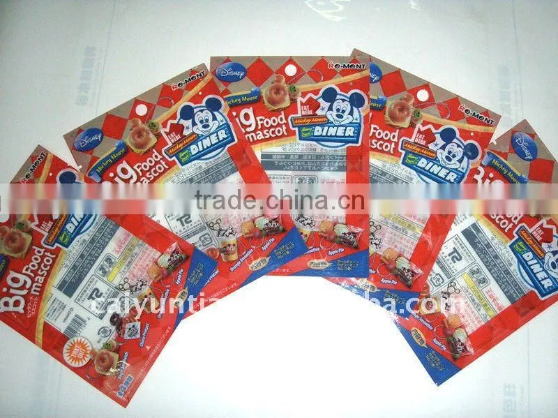 aluminium foil play card plastic package bag/small foil bag for card packaging