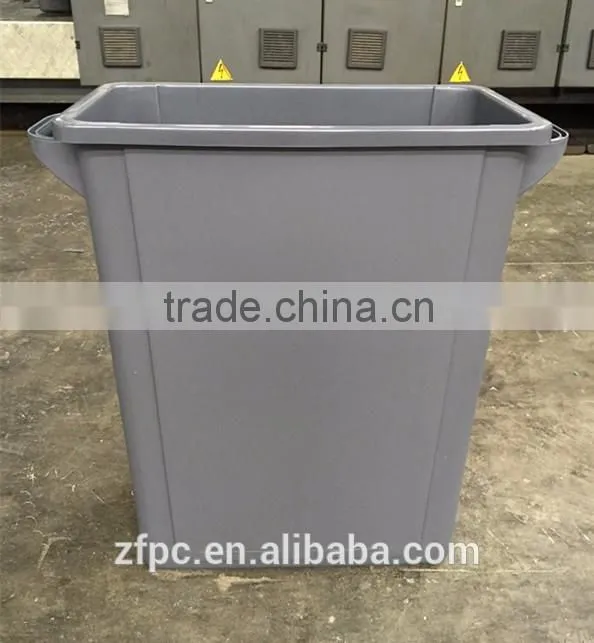 65 litre square swing bin trash container garbage bin waste can