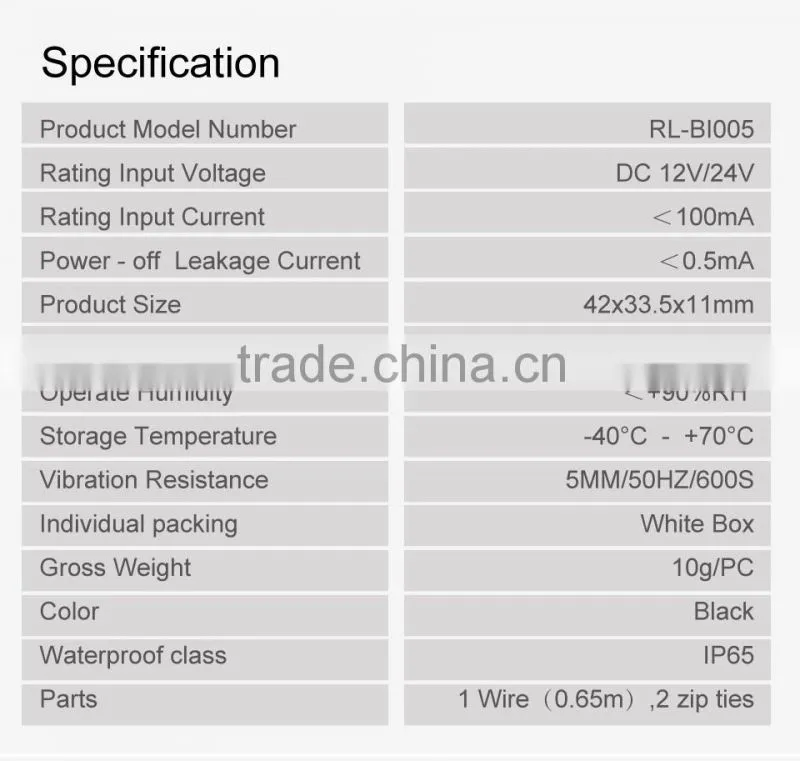 high quality runleader battery indicator for motorcycle snowmobile