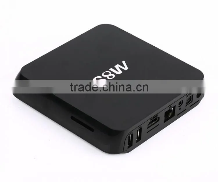 Bluetooth 4.0 Quad Core WiFi Internet M8S Smart OTT Android TV Box