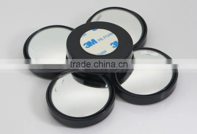 3R-035 Auto Car Rearview Round Blind Spot Mirror Wide Angle Lens 360 Degrees Adjustable Mirror