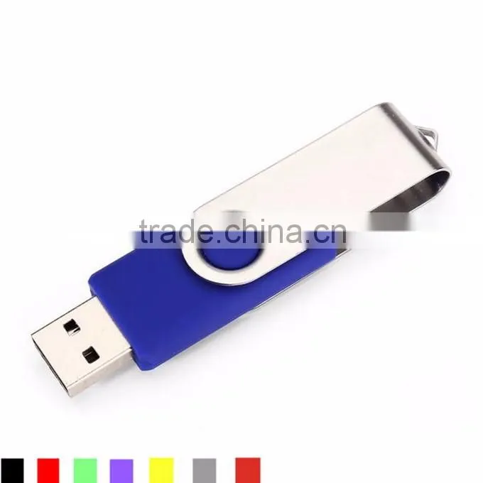 Many Colours Available Swivel Usb Stick 2Gb