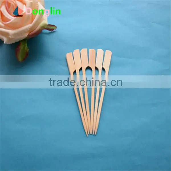 9cm gun shape bamboo skewer for food