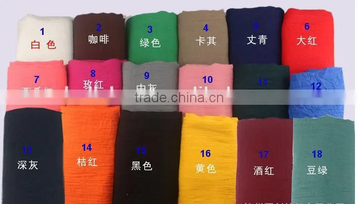 Designer Fascinating Solid Navy Blue Color Cotton Linen Fashionable Wholesale Scarf