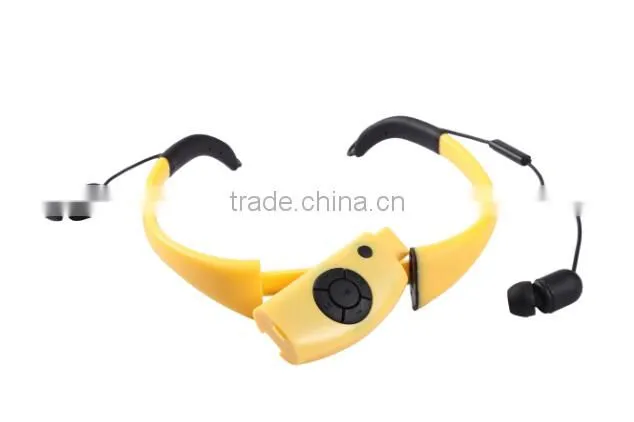 Wholesales sport bluetooth waterproof headset microphone