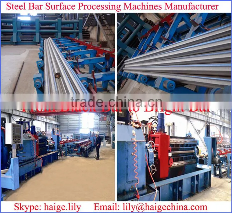 cnc steel bar scaling machine china manufacturer diameter 20~85mm
