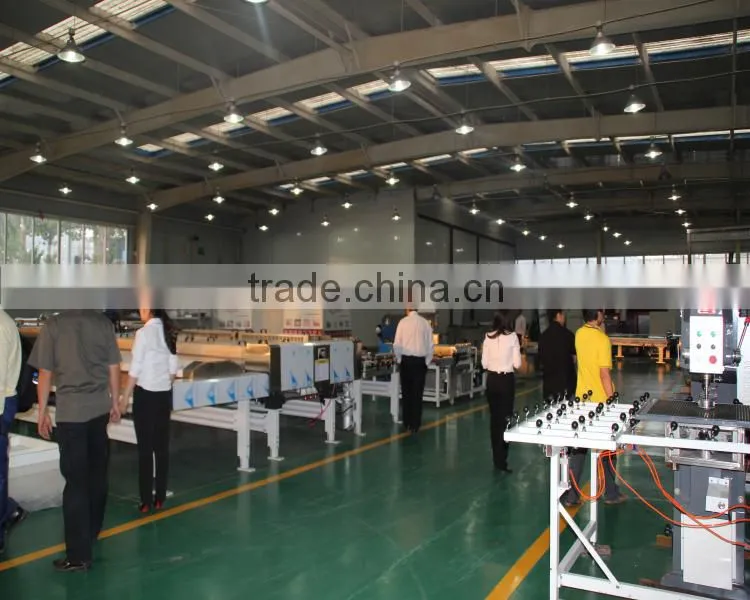glass double edge machine work with tempering glass making machine glass processing machine glass cutting machine